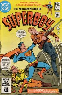 Cover for The New Adventures of Superboy (DC, 1980 series) #19 [Direct]