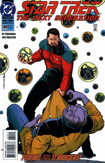 Cover for Star Trek: The Next Generation (DC, 1989 series) #69