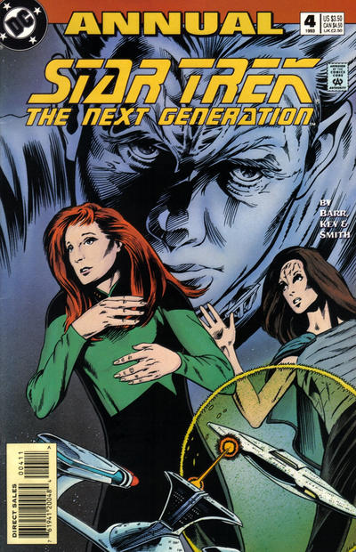 Cover for Star Trek: The Next Generation Annual (DC, 1990 series) #4 [Direct Sales]