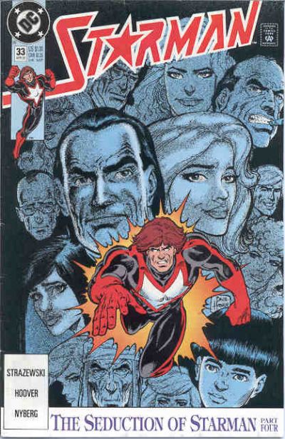 Cover for Starman (DC, 1988 series) #33 [Direct]