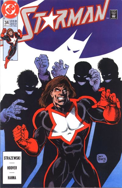 Cover for Starman (DC, 1988 series) #34 [Direct]