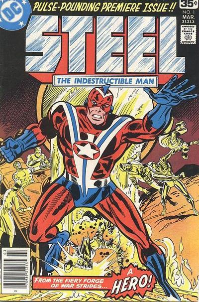 Cover for Steel, the Indestructible Man (DC, 1978 series) #1