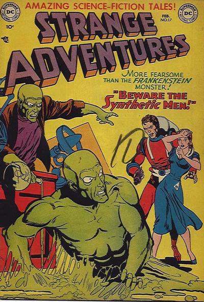 Cover for Strange Adventures (DC, 1950 series) #17