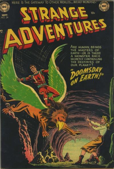 Cover for Strange Adventures (DC, 1950 series) #24