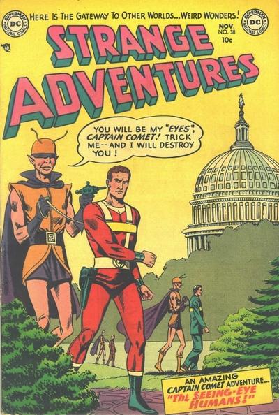 Cover for Strange Adventures (DC, 1950 series) #38