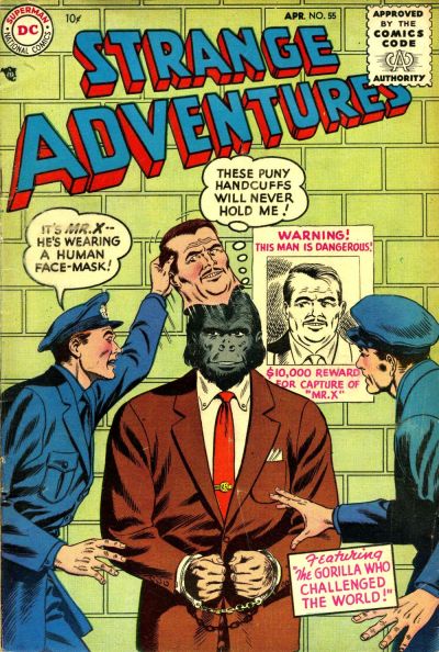 Cover for Strange Adventures (DC, 1950 series) #55