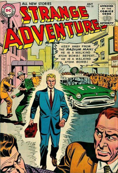 Cover for Strange Adventures (DC, 1950 series) #58