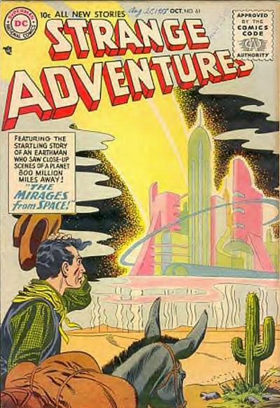 Cover for Strange Adventures (DC, 1950 series) #61