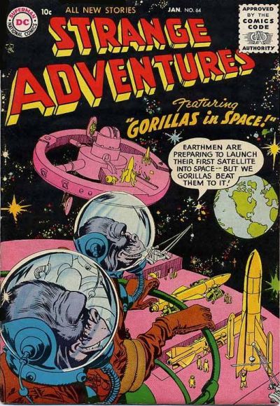 Cover for Strange Adventures (DC, 1950 series) #64