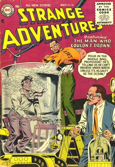 Cover for Strange Adventures (DC, 1950 series) #68