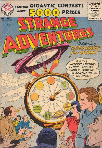 Cover for Strange Adventures (DC, 1950 series) #71