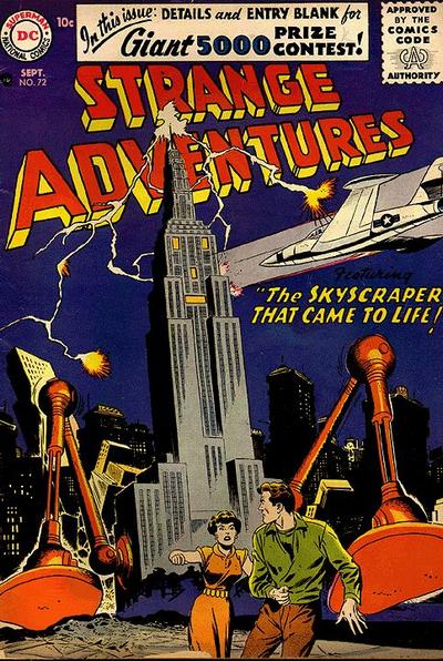 Cover for Strange Adventures (DC, 1950 series) #72