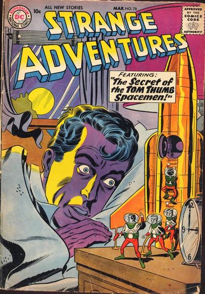 Cover for Strange Adventures (DC, 1950 series) #78
