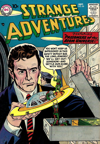 Cover for Strange Adventures (DC, 1950 series) #84