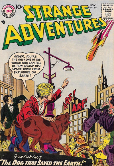 Cover for Strange Adventures (DC, 1950 series) #86