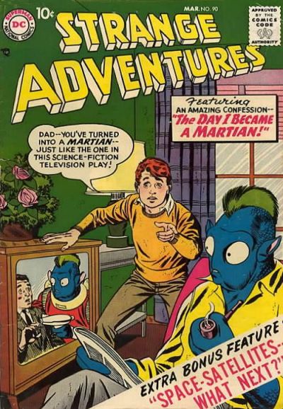 Cover for Strange Adventures (DC, 1950 series) #90