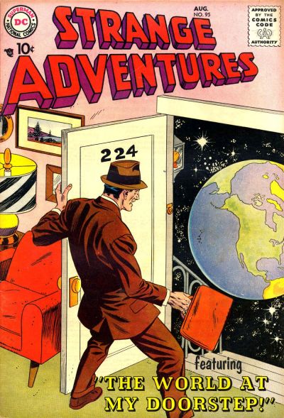 Cover for Strange Adventures (DC, 1950 series) #95