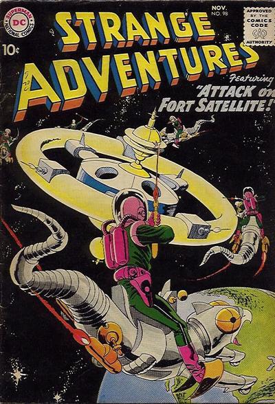 Cover for Strange Adventures (DC, 1950 series) #98