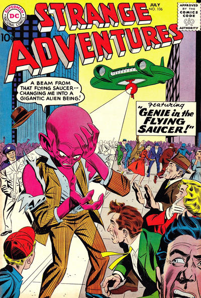 Cover for Strange Adventures (DC, 1950 series) #106
