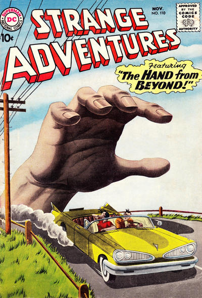 Cover for Strange Adventures (DC, 1950 series) #110