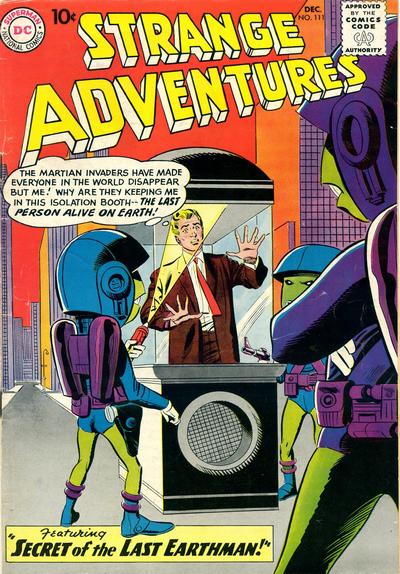 Cover for Strange Adventures (DC, 1950 series) #111
