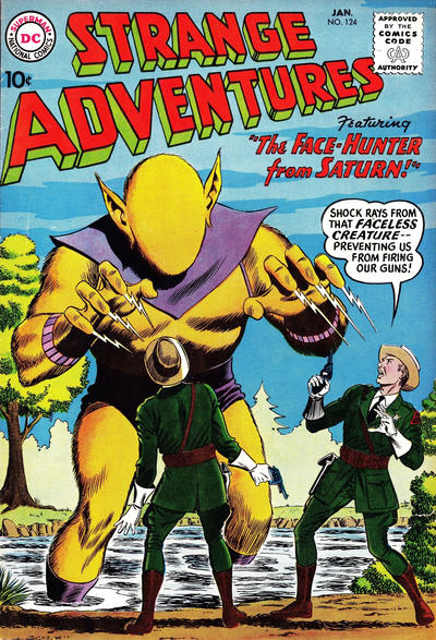Cover for Strange Adventures (DC, 1950 series) #124