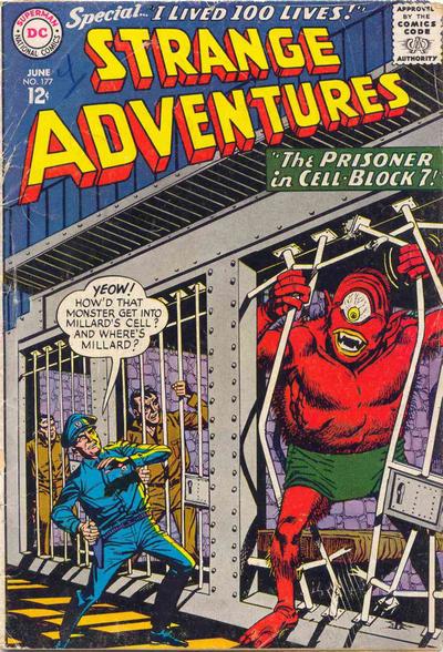 Cover for Strange Adventures (DC, 1950 series) #177