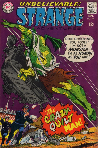 Cover for Strange Adventures (DC, 1950 series) #204