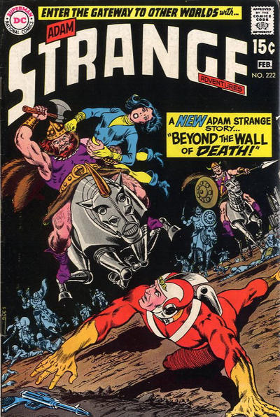Cover for Strange Adventures (DC, 1950 series) #222