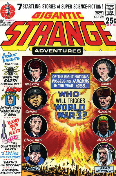 Cover for Strange Adventures (DC, 1950 series) #226