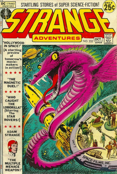 Cover for Strange Adventures (DC, 1950 series) #232