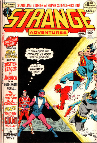 Cover for Strange Adventures (DC, 1950 series) #235