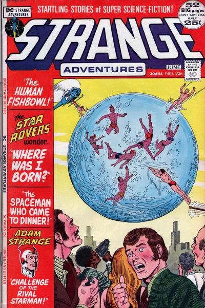 Cover for Strange Adventures (DC, 1950 series) #236