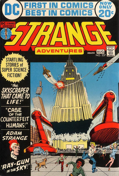Cover for Strange Adventures (DC, 1950 series) #237