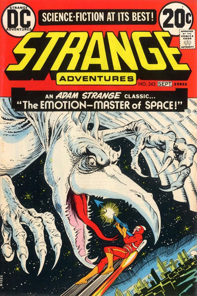 Cover for Strange Adventures (DC, 1950 series) #243