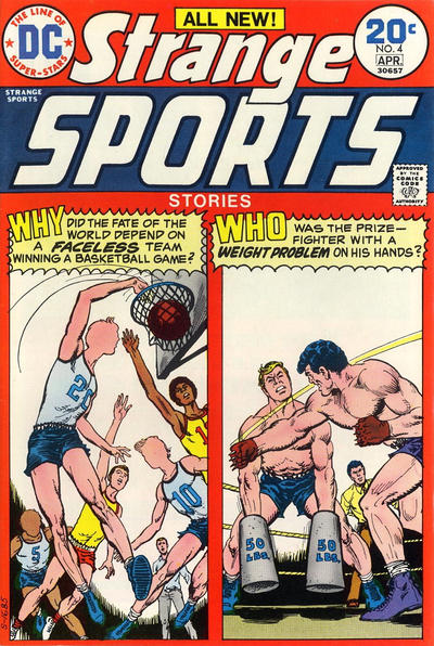 Cover for Strange Sports Stories (DC, 1973 series) #4
