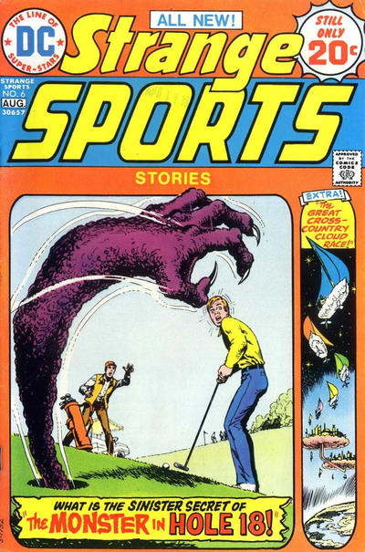 Cover for Strange Sports Stories (DC, 1973 series) #6