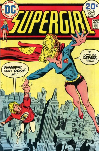 Cover for Supergirl (DC, 1972 series) #10