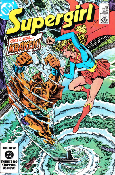 Cover for Supergirl (DC, 1983 series) #18 [Direct]