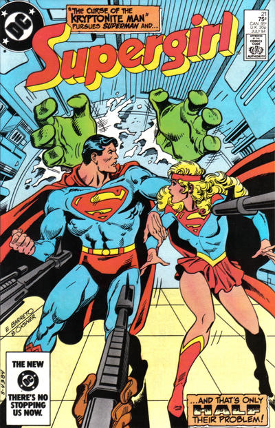 Cover for Supergirl (DC, 1983 series) #21 [Direct]
