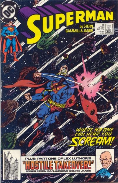 Cover for Superman (DC, 1987 series) #30 [Direct]