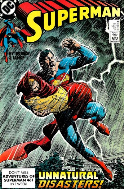 Cover for Superman (DC, 1987 series) #38 [Direct]