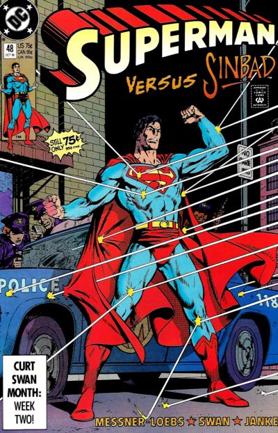 Cover for Superman (DC, 1987 series) #48 [Direct]