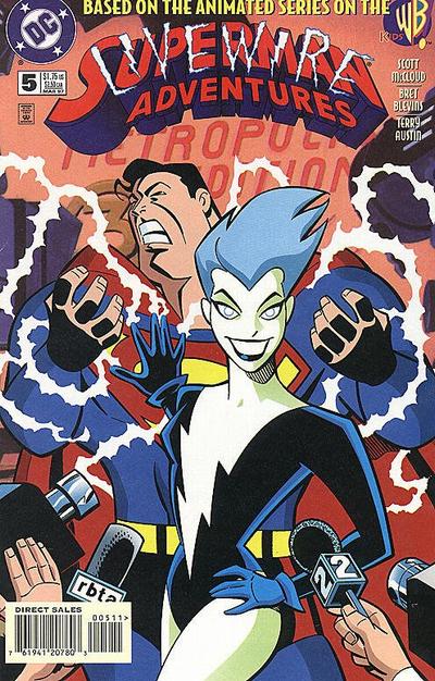 Cover for Superman Adventures (DC, 1996 series) #5 [Direct Sales]