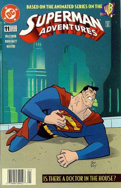 Cover for Superman Adventures (DC, 1996 series) #11 [Newsstand]
