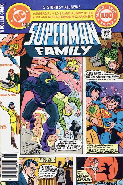 Cover for The Superman Family (DC, 1974 series) #202