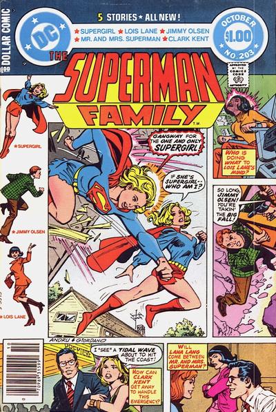 Cover for The Superman Family (DC, 1974 series) #203