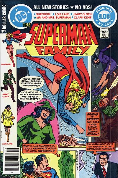 Cover for The Superman Family (DC, 1974 series) #205 [Newsstand]