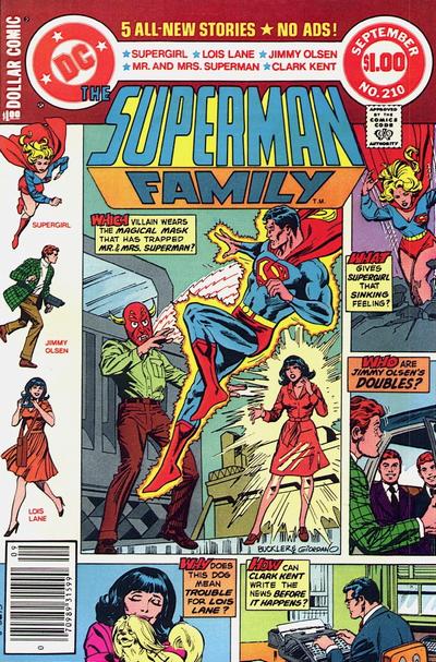 Cover for The Superman Family (DC, 1974 series) #210 [Newsstand]