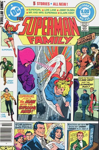 Cover for The Superman Family (DC, 1974 series) #211 [Newsstand]